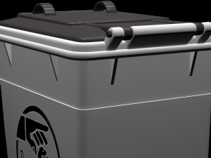 street furniture - dumpster 002 new 3D मॉडल
