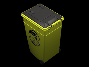 street furniture - dumpster 002 new 3D मॉडल