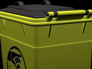 street furniture - dumpster 002 new 3D मॉडल