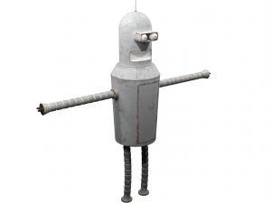 futurama - bender old 3D Model