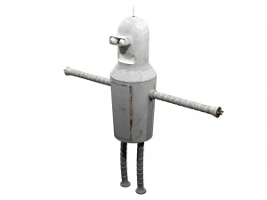 futurama - bender old 3D Model