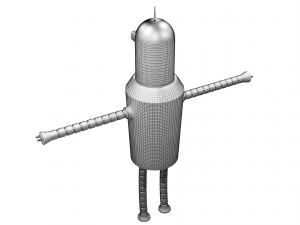 futurama - bender old 3D Model