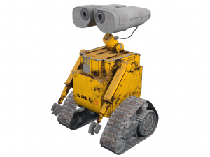 robot wall-e - old and new version 3D Model
