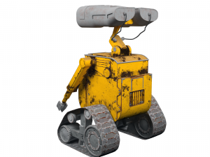 robot wall-e - old and new version 3D Model