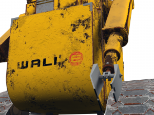 robot wall-e - old and new version 3D Model