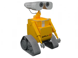 robot wall-e - old and new version 3D Model
