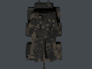 the armored car staghound iii 3D 모델