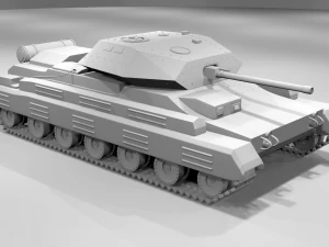 tank crusader iii version 1 3D Model