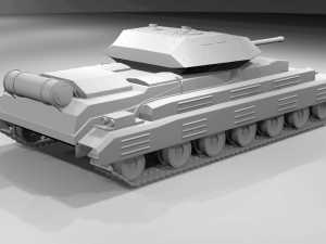 tank crusader iii version 1 Model 3D