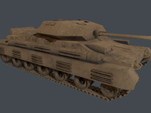 Tank Crusader III wersja 1 Model 3D