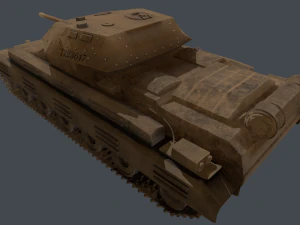 tank crusader iii version 1 3D Model