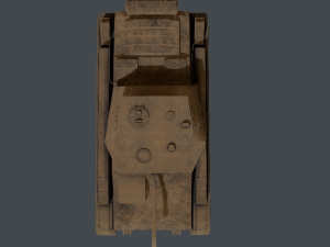 tank crusader iii version 1 Model 3D