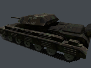 tank crusader iii version 2 Model 3D