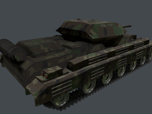 tank crusader iii version 2 Model 3D
