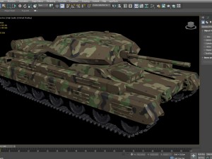 tank crusader iii version 2 Model 3D