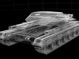 tank crusader iii version 2 3D Model