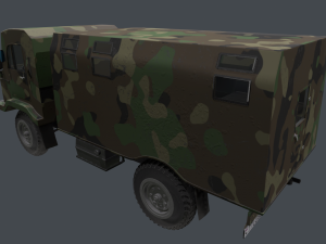 gaz 66-02 Modello 3D