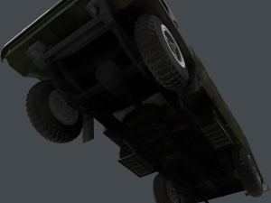 gaz 66-02 Modello 3D
