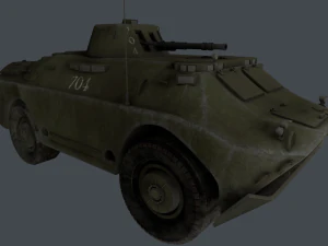brdm-2 Modèle 3D