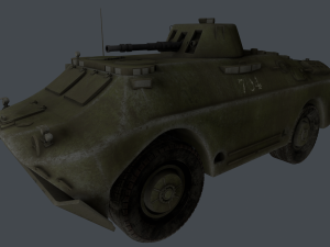 brdm-2 3D Model
