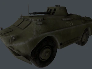 brdm-2 3D Model