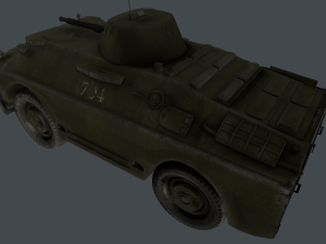 brdm-2 3D Model