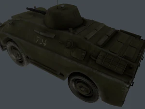 brdm-2 3D Model