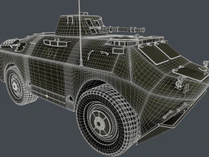 brdm-2 3D Model