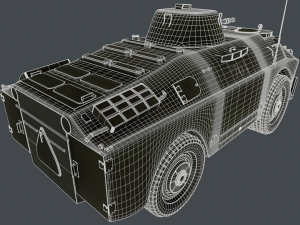 brdm-2 3D Model