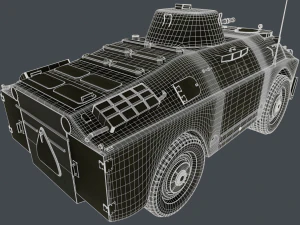 brdm-2 3D Model