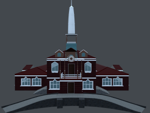 house-museum teremok 3D Model