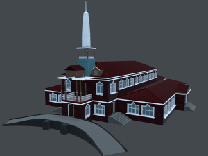 house-museum teremok 3D Model