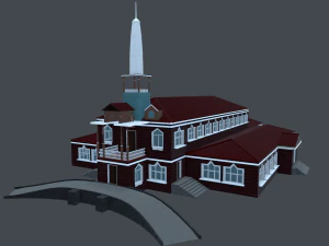 house-museum teremok 3D Model