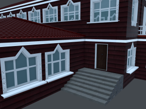 house-museum teremok 3D Model
