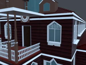 house-museum teremok 3D Model