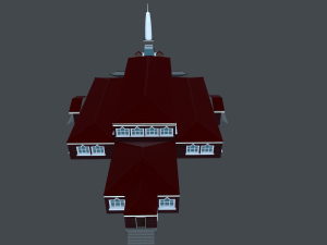 house-museum teremok 3D Model