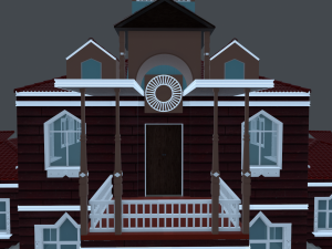 house-museum teremok 3D Model