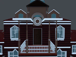 house-museum teremok 3D Model