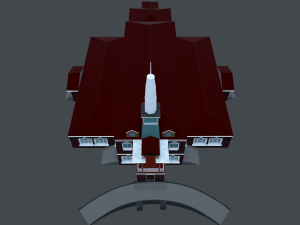 house-museum teremok 3D Model