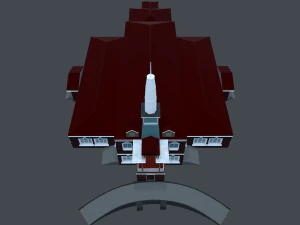 house-museum teremok 3D Model