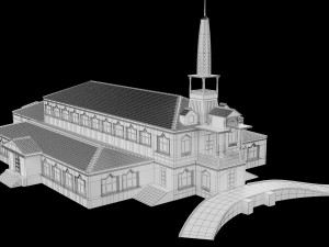 house-museum teremok 3D Model