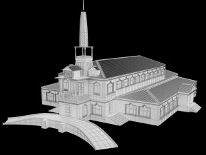 house-museum teremok 3D Model