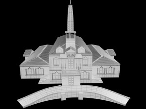 house-museum teremok 3D Model