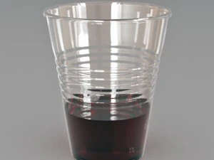 plastikowa filiżanka herbaty Model 3D