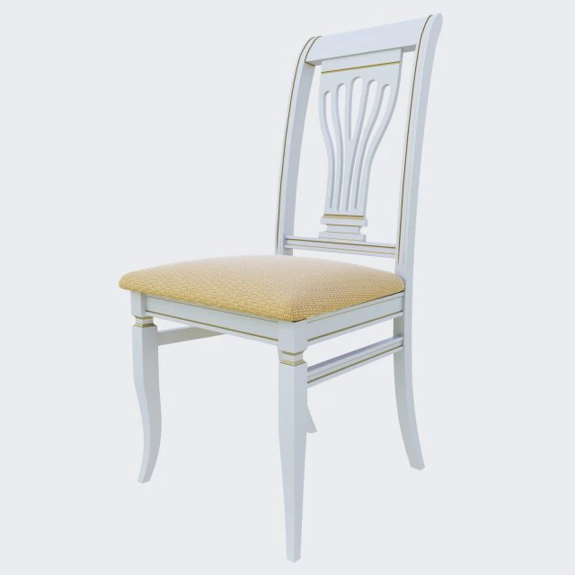 classic chair 3D Model .c4d .max .obj .3ds .fbx .stl .blend