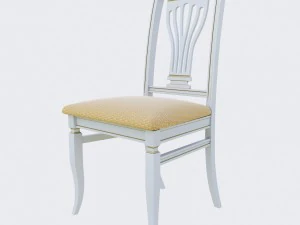 cadeira cl&aacute;ssica Modelo 3D