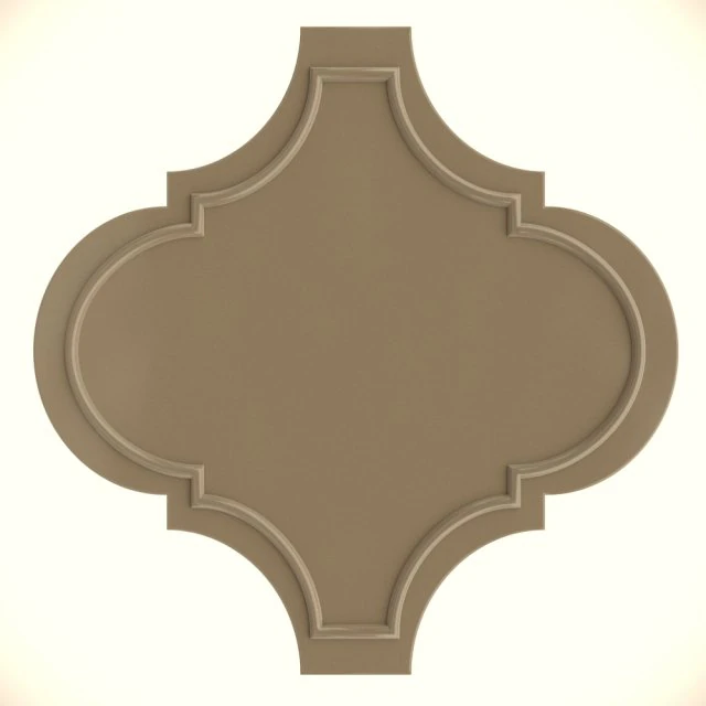 tile wall dec arabesque tufo 3D Model .c4d .max .obj .3ds .fbx .stl .blend 