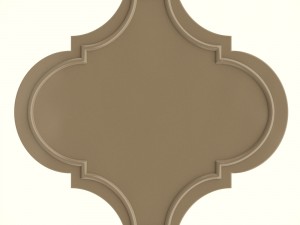 tile wall dec arabesque tufo 3D Model