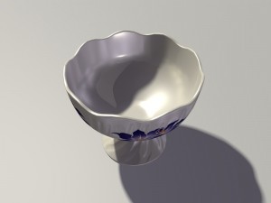 white cup 3D Model