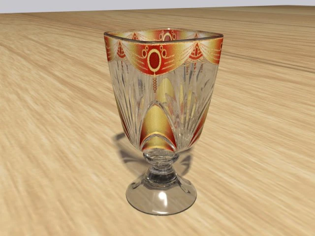 glass cup 3D Model .c4d .max .obj .3ds .fbx .stl .blend 